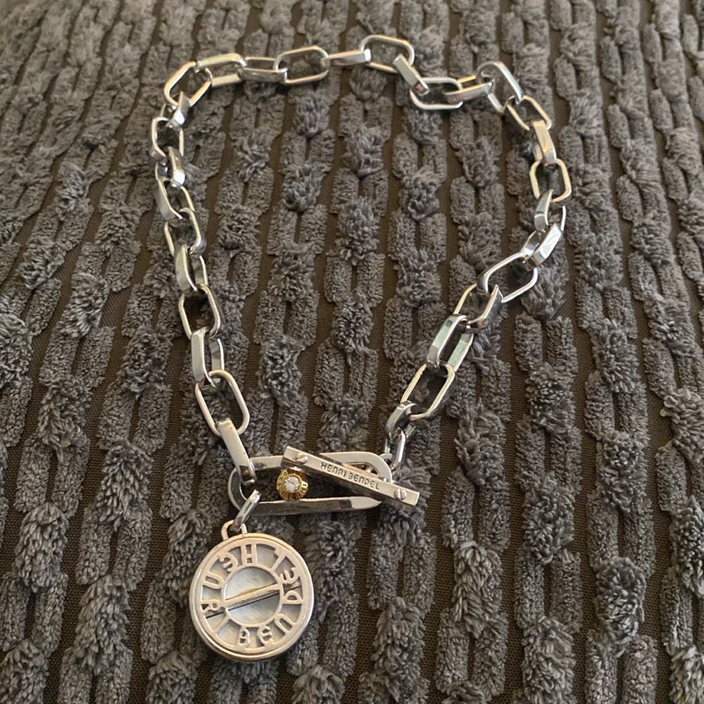 Henri Bendel Silver Chain
